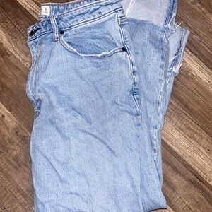 Abercombie & Fitch cuffed jeans